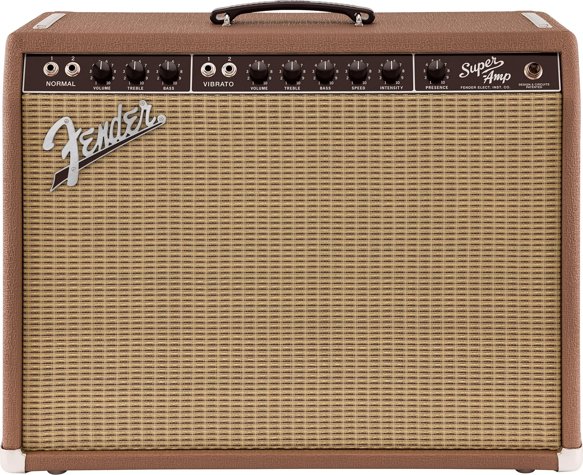 Fender American Vintage '62 Super Amp Guitar Tube Amplifier (40 Watts, 2x10") 6 Fender American Vintage '62 Super Amp Guitar Tube Amplifier (40 Watts, 2x10")