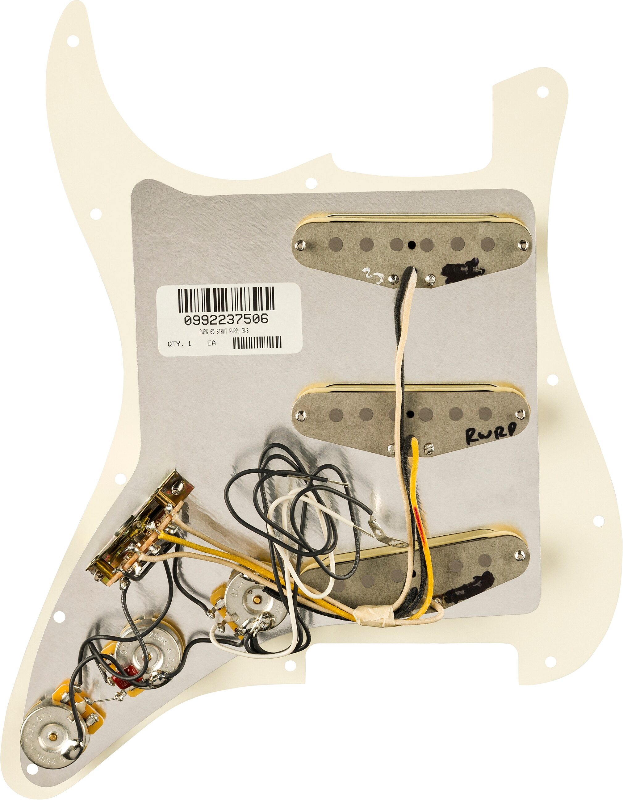Fender Pre-Wired '65 Stratocaster Pickguard 2 Fender Pre-Wired '65 Stratocaster Pickguard