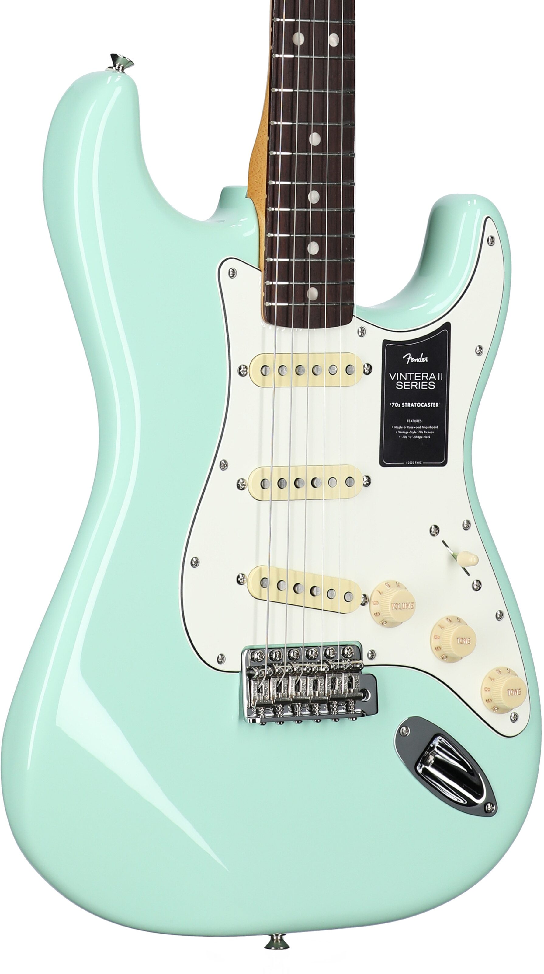 Fender Vintera II '70s Stratocaster Electric Guitar, Rosewood Fingerboard (with Gig Bag) 3 Fender Vintera II '70s Stratocaster Electric Guitar, Rosewood Fingerboard (with Gig Bag)