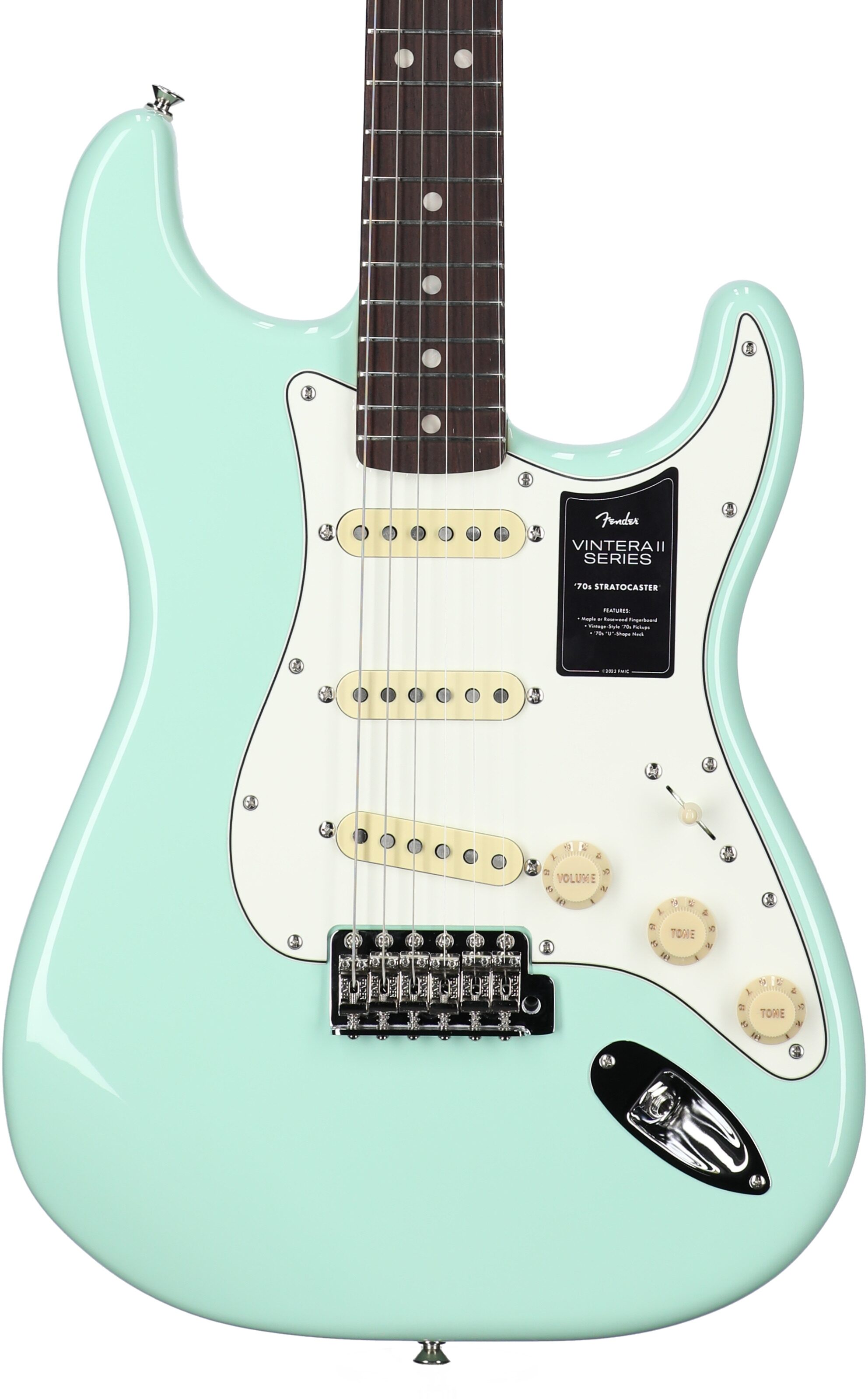 Fender Vintera II '70s Stratocaster Electric Guitar, Rosewood Fingerboard (with Gig Bag) 1 Fender Vintera II '70s Stratocaster Electric Guitar, Rosewood Fingerboard (with Gig Bag)