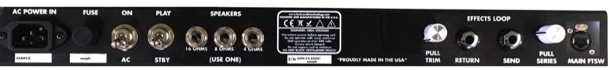 Fuchs ODS Classic Dual Boost Guitar Amplifier Head (100 Watts) 2 Fuchs ODS Classic Dual Boost Guitar Amplifier Head (100 Watts)