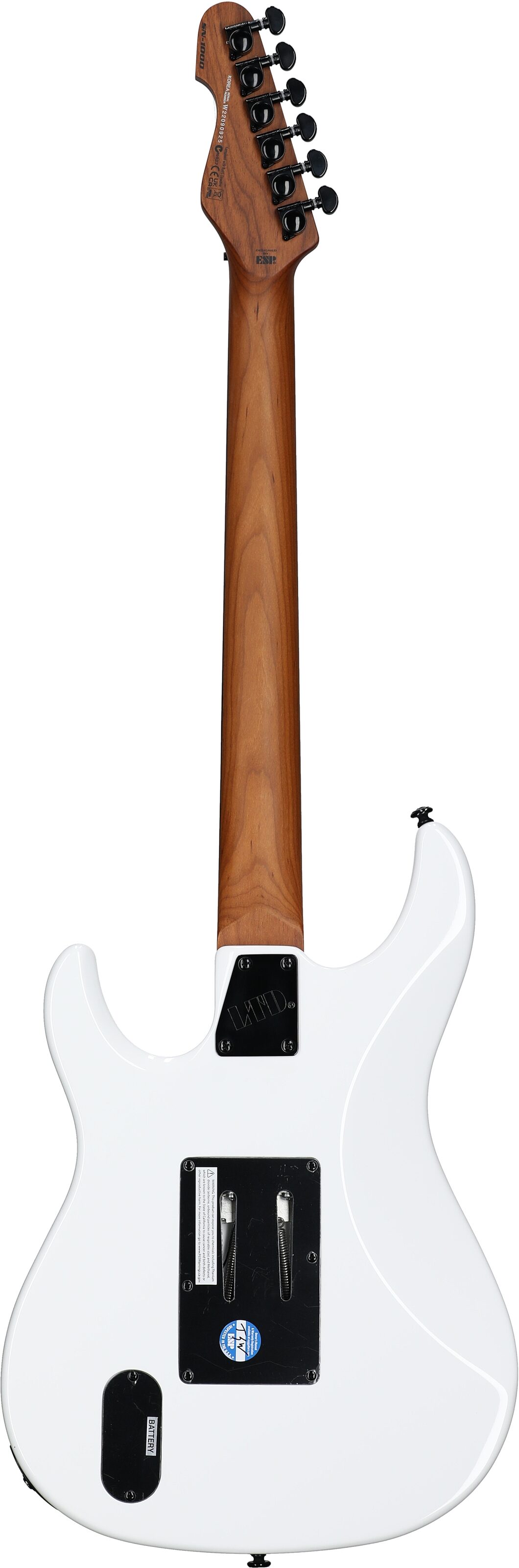 ESP LTD SN-1000FR Snow White Electric Guitar 3 ESP LTD SN-1000FR Snow White Electric Guitar