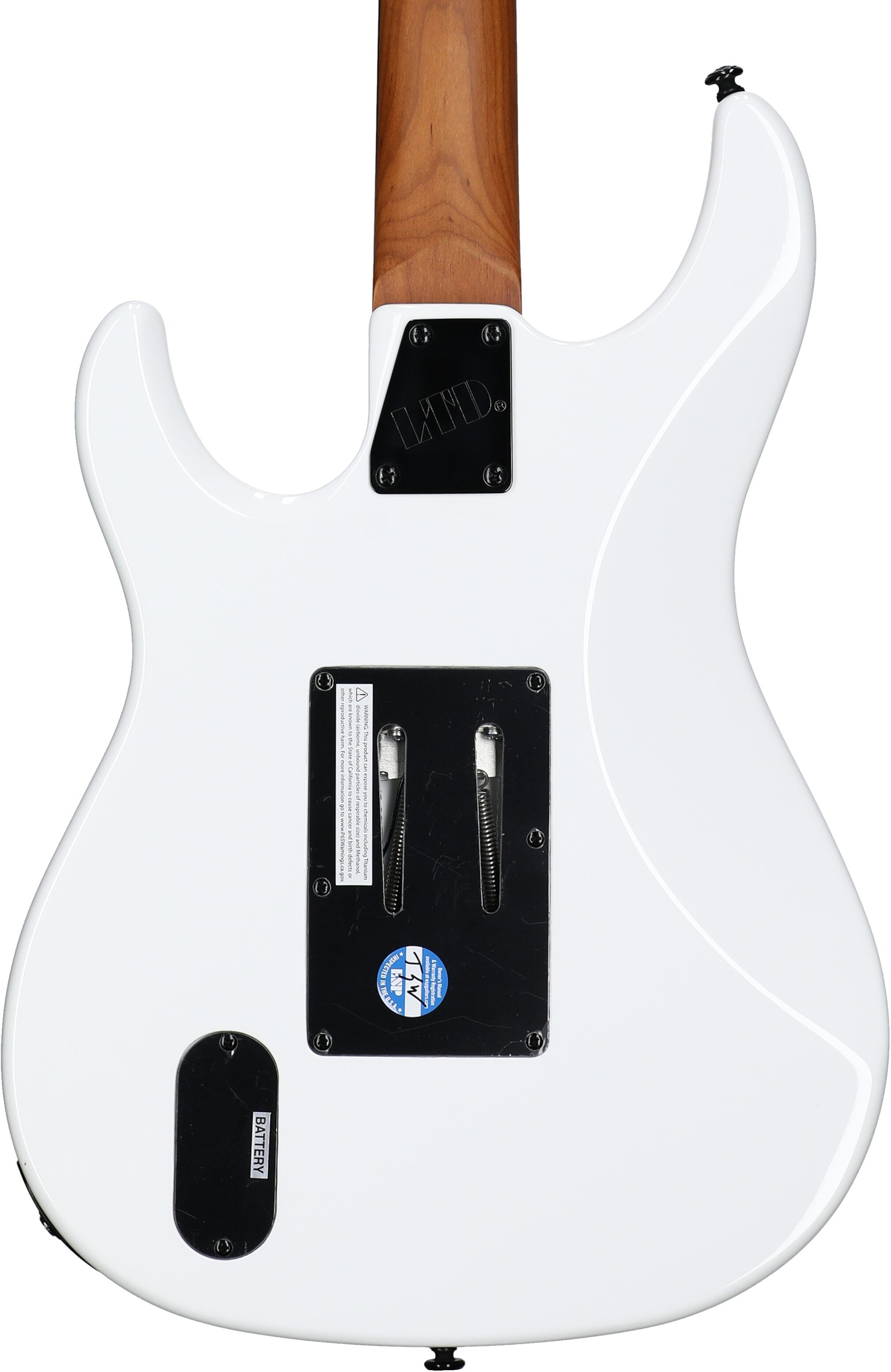 ESP LTD SN-1000FR Snow White Electric Guitar 7 ESP LTD SN-1000FR Snow White Electric Guitar