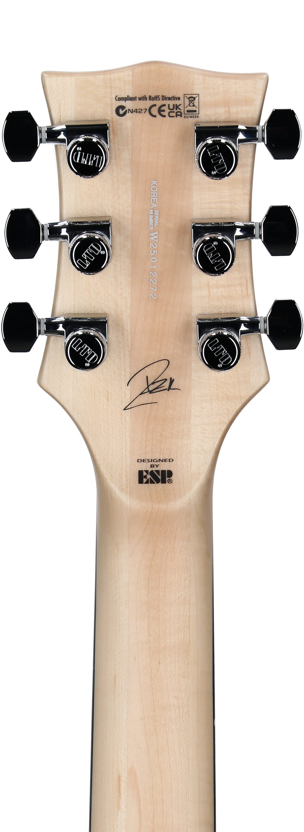 ESP LTD Richard Z RZL-PHX Electric Guitar (with Case) 8 ESP LTD Richard Z RZL-PHX Electric Guitar (with Case)