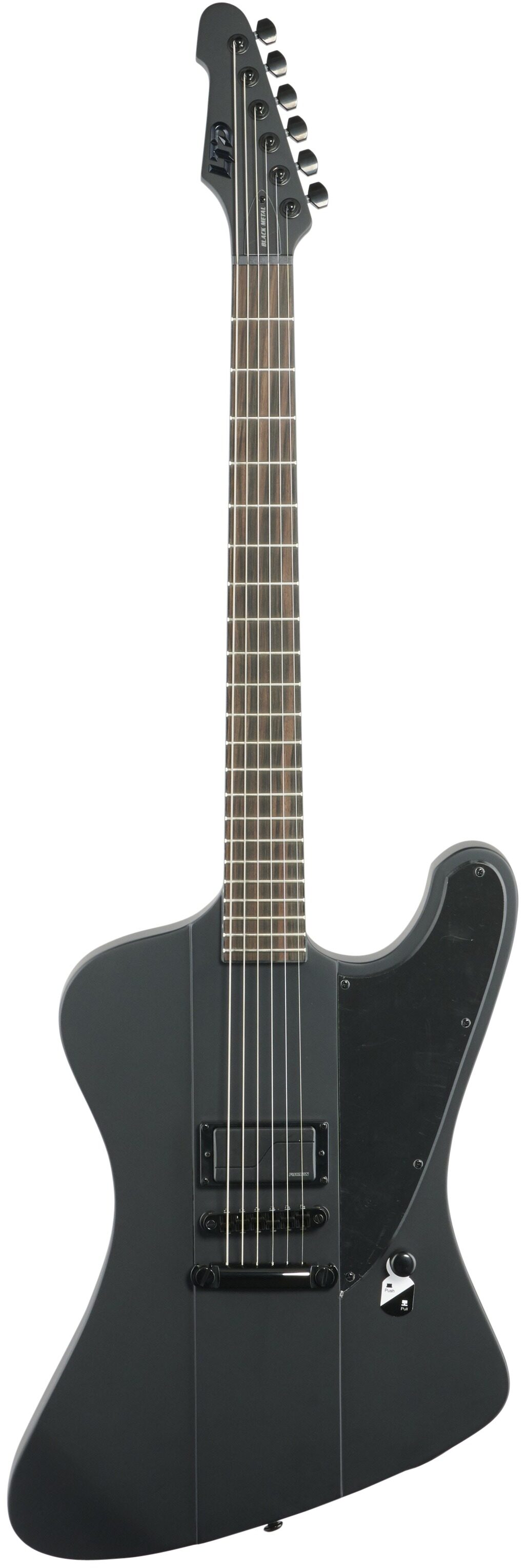 ESP LTD Phoenix Black Metal Electric Guitar 2 ESP LTD Phoenix Black Metal Electric Guitar