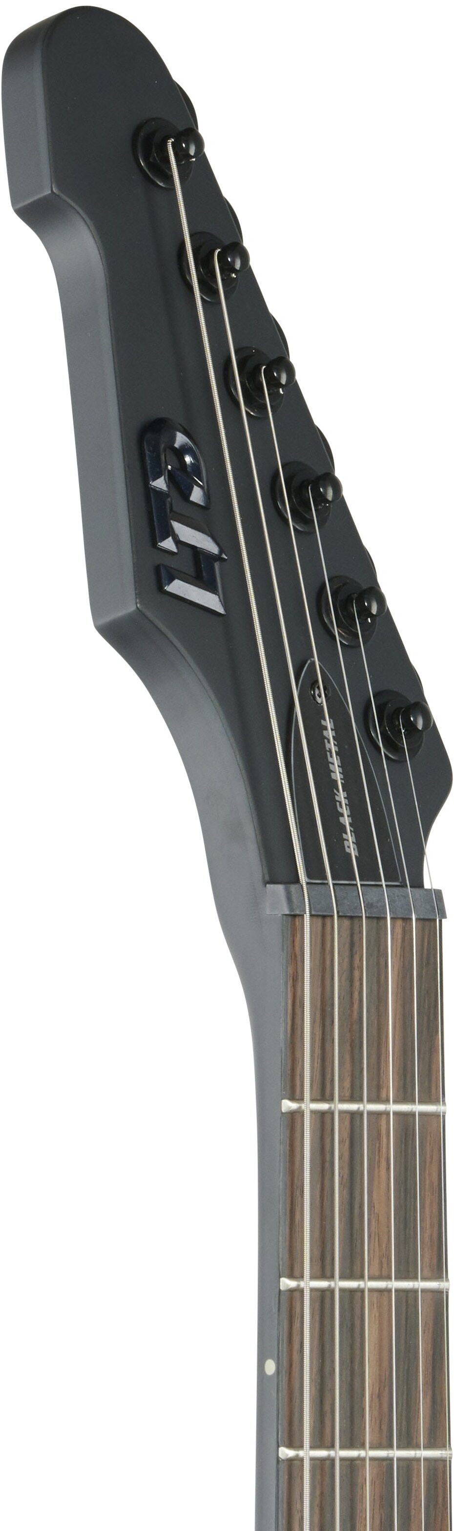 ESP LTD Phoenix Black Metal Electric Guitar 5 ESP LTD Phoenix Black Metal Electric Guitar
