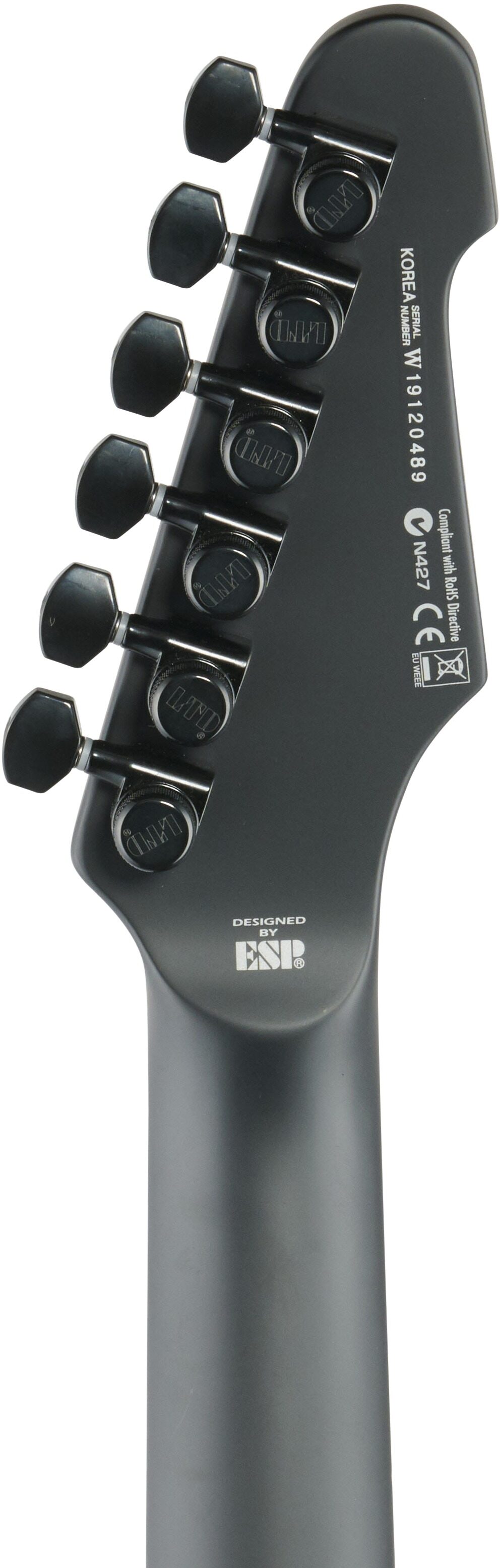 ESP LTD Phoenix Black Metal Electric Guitar 8 ESP LTD Phoenix Black Metal Electric Guitar
