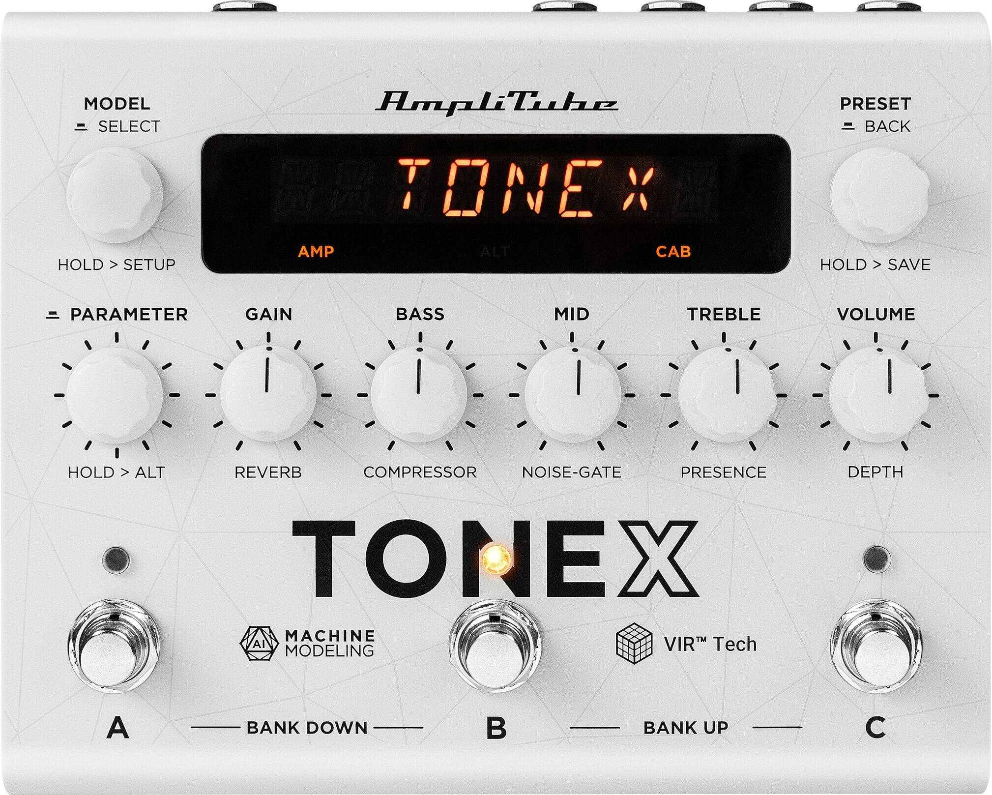 IK Multimedia AmpliTube TONEX Pedal Amp Modeling Pedal - Anniversary Edition