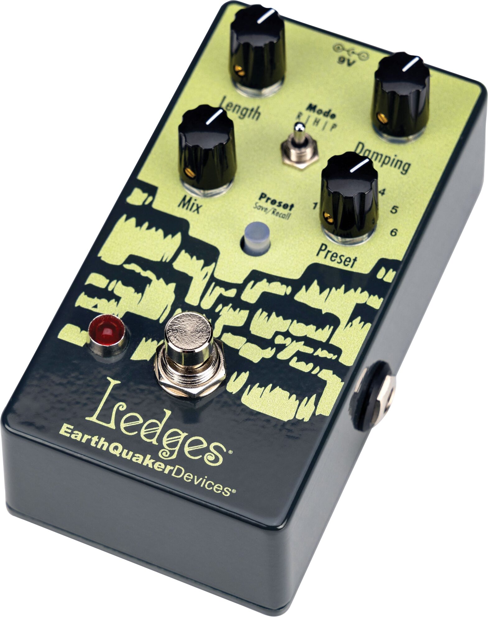 EarthQuaker Devices Ledges Tri-Dimensional Reverb Pedal