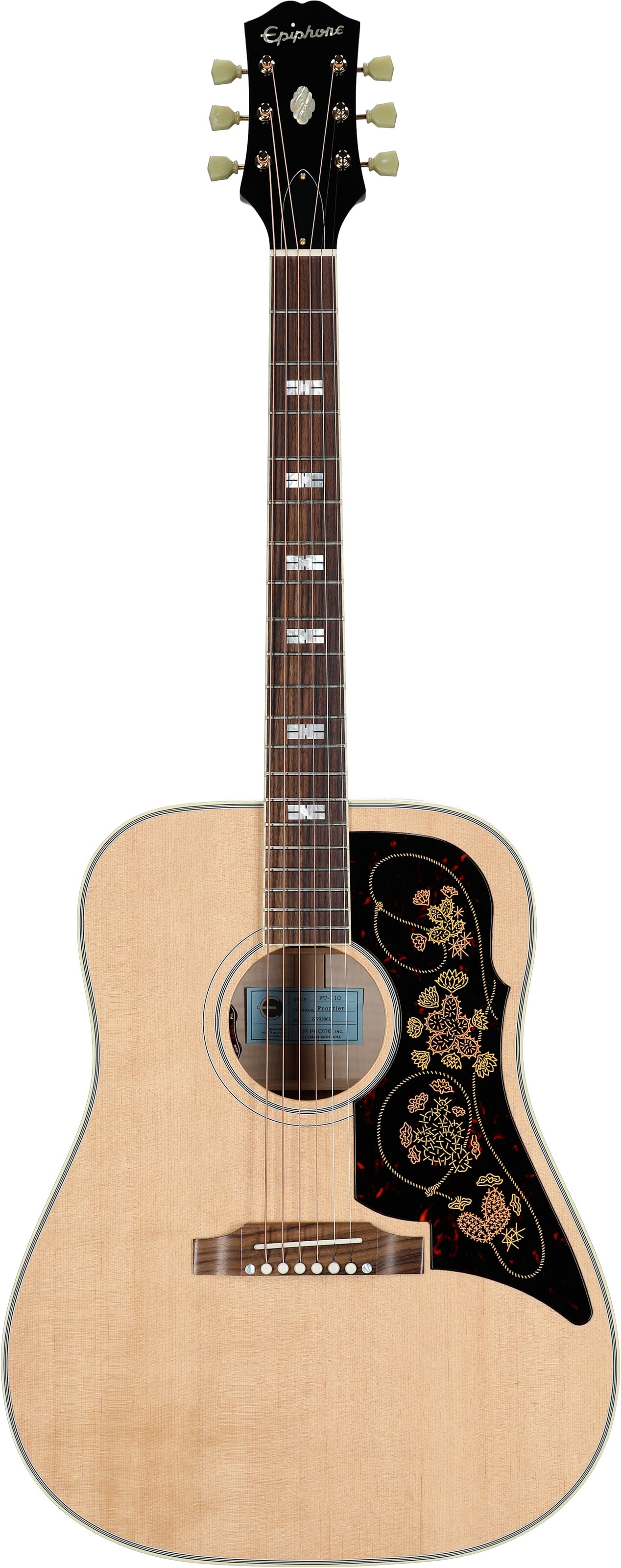Epiphone USA Frontier Acoustic-Electric Guitar (with Case) 2 Epiphone USA Frontier Acoustic-Electric Guitar (with Case)