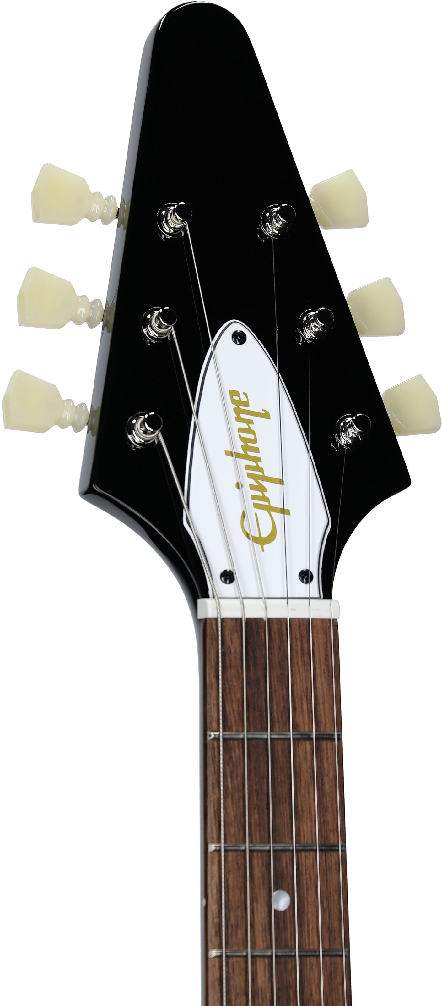 Epiphone Jimi Hendrix "Love Drops" Flying V Electric Guitar (with Case) 4 Epiphone Jimi Hendrix "Love Drops" Flying V Electric Guitar (with Case)