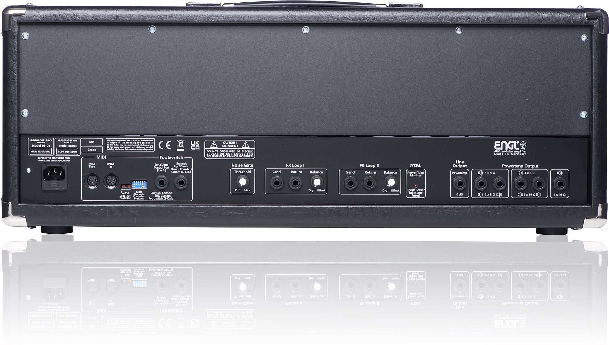 Engl Savage 60 MkII Guitar Amplifier Head (60 Watts) 2 Engl Savage 60 MkII Guitar Amplifier Head (60 Watts)