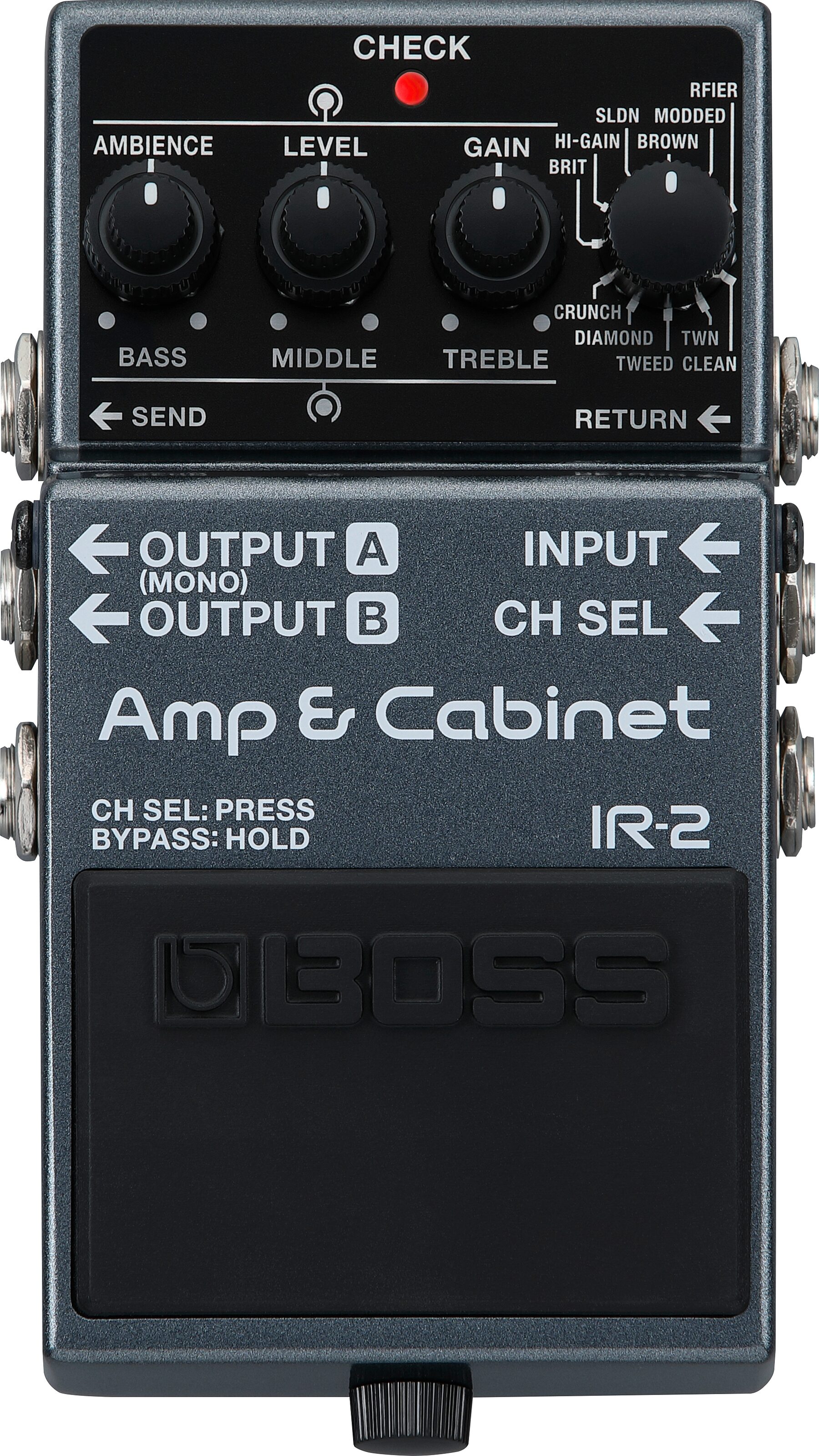 Boss IR-2 Amp & Cabinet Modeler Pedal 2 Boss IR-2 Amp & Cabinet Modeler Pedal