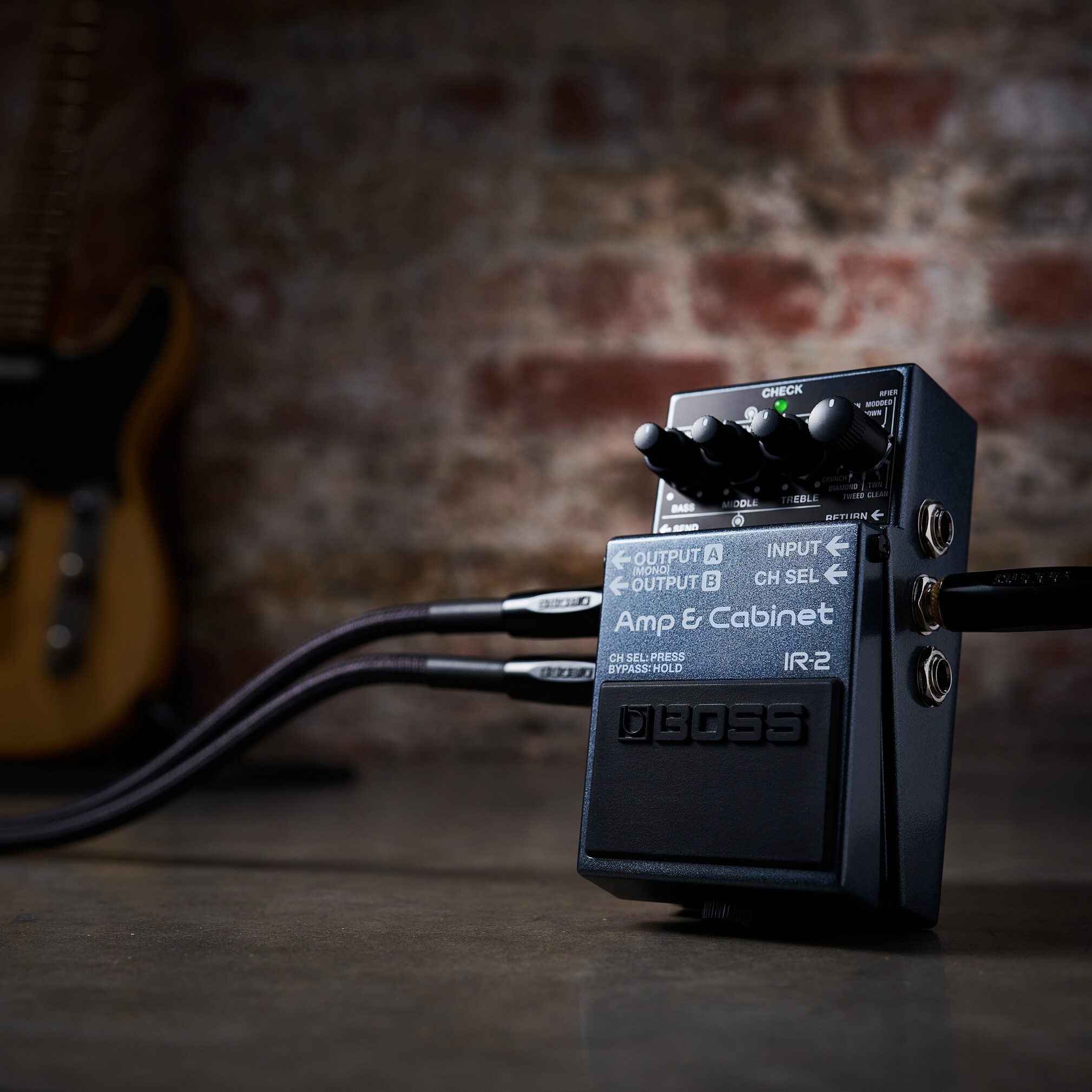 Boss IR-2 Amp & Cabinet Modeler Pedal 7 Boss IR-2 Amp & Cabinet Modeler Pedal