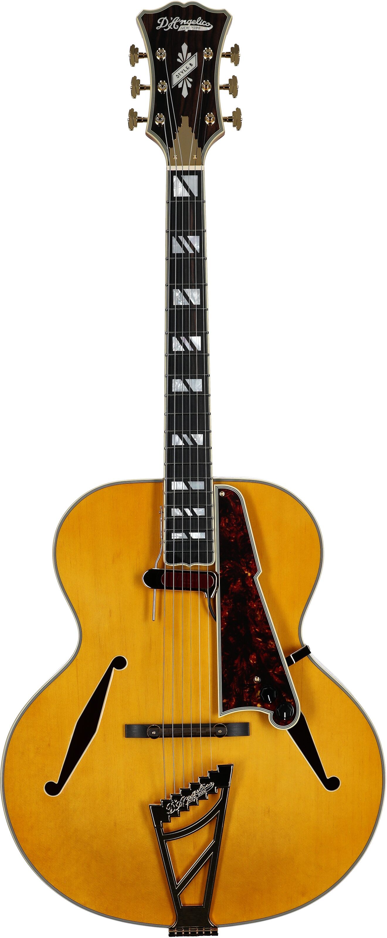 D'Angelico Excel Style B Archtop Electric Guitar (with Case) 2 D'Angelico Excel Style B Archtop Electric Guitar (with Case)