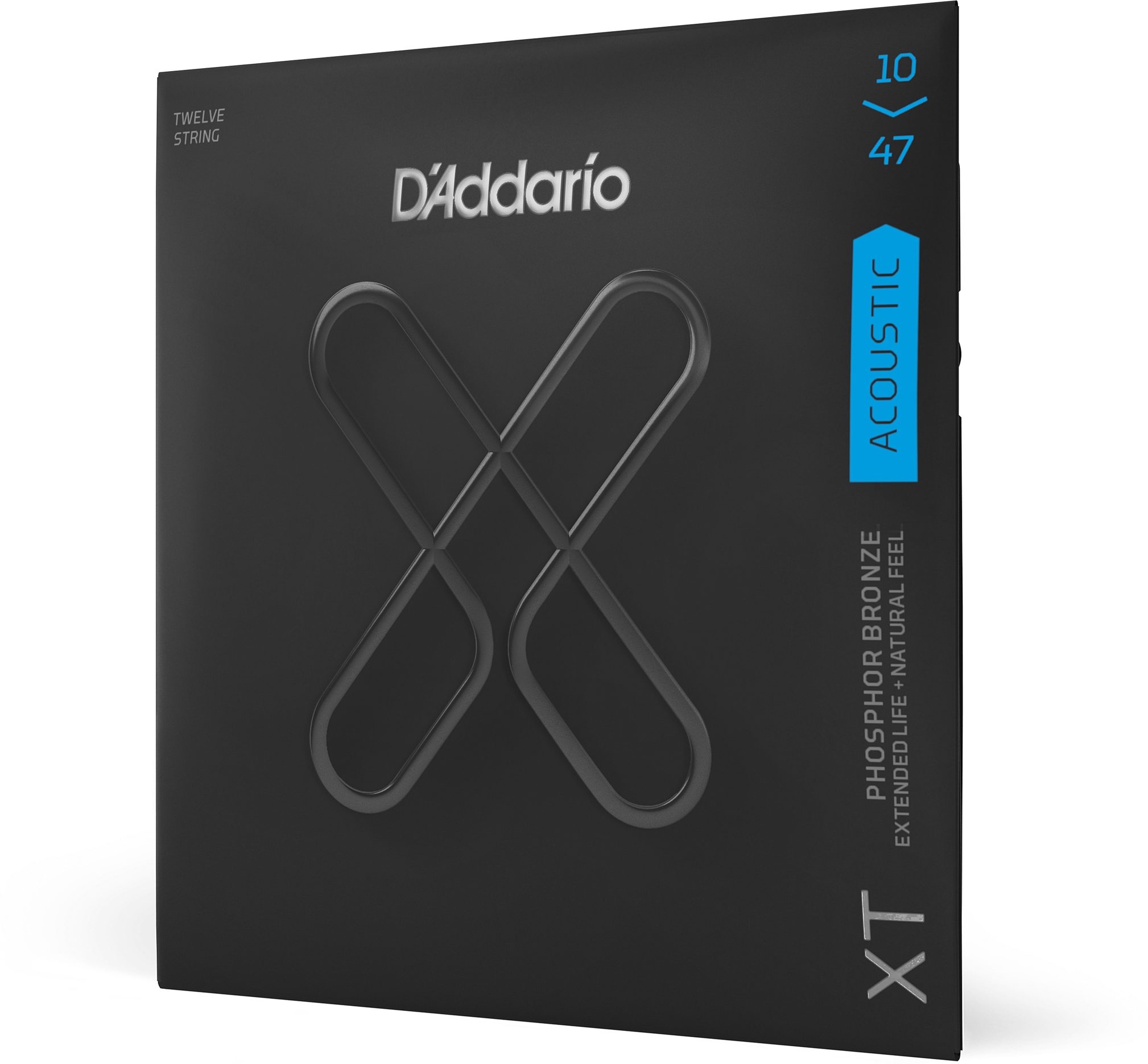 D'Addario XTAPB-12 XT Phosphor Bronze 12-String Acoustic Guitar Strings
