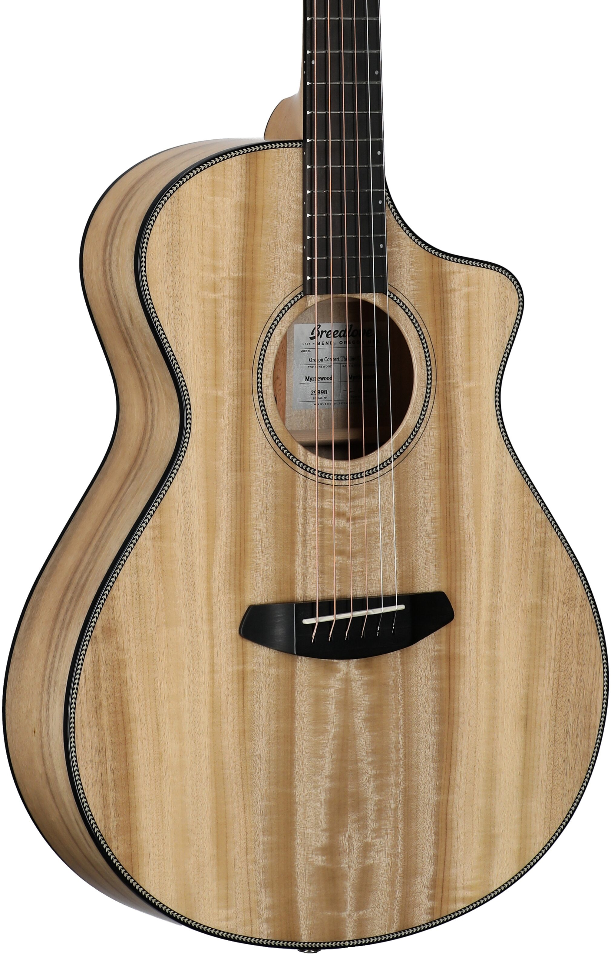 Breedlove Oregon Concert Thinline CE Acoustic-Electric Guitar (with Case) 1 Breedlove Oregon Concert Thinline CE Acoustic-Electric Guitar (with Case)