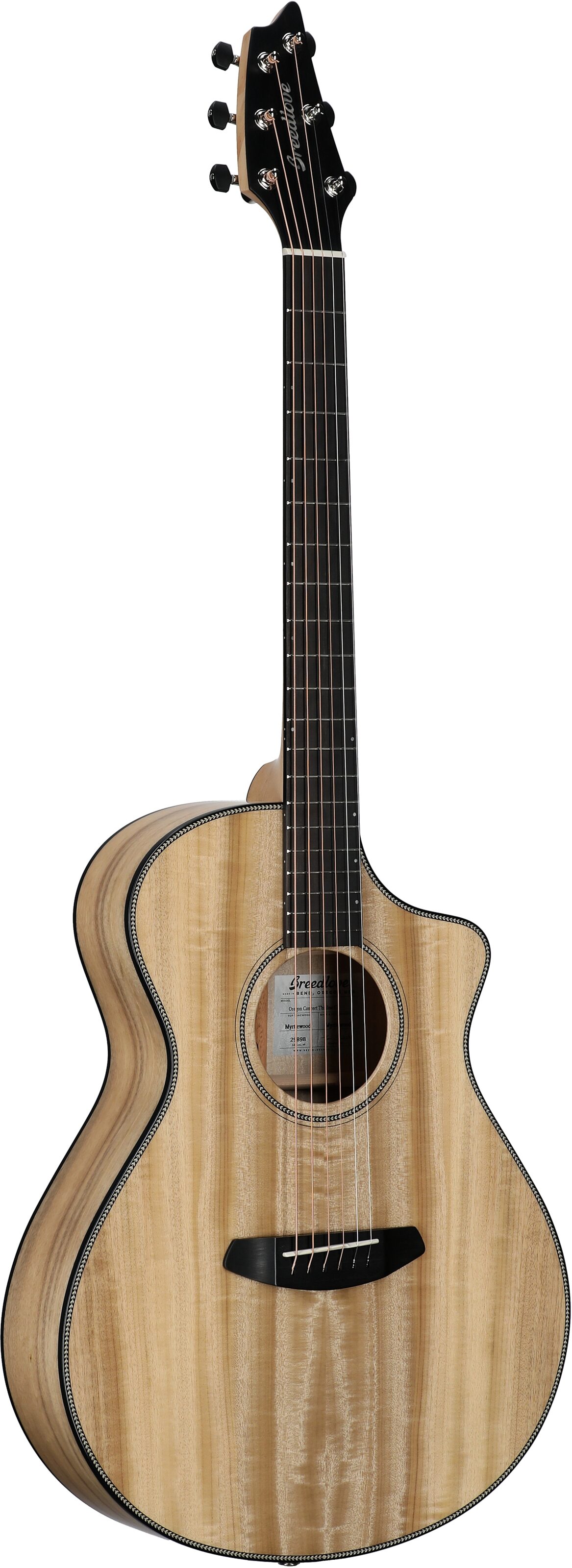 Breedlove Oregon Concert Thinline CE Acoustic-Electric Guitar (with Case) 6 Breedlove Oregon Concert Thinline CE Acoustic-Electric Guitar (with Case)