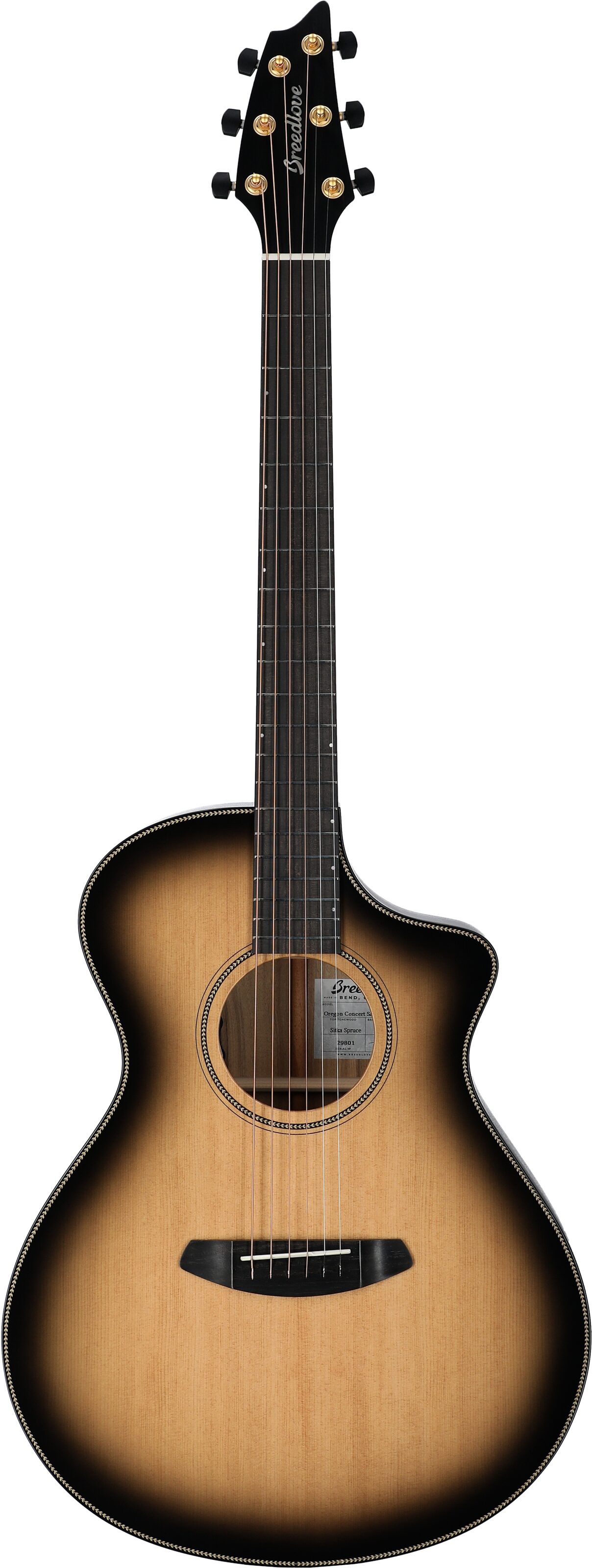 Breedlove Oregon Concert CE Saddleback Acoustic Guitar (with Case) 2 Breedlove Oregon Concert CE Saddleback Acoustic Guitar (with Case)