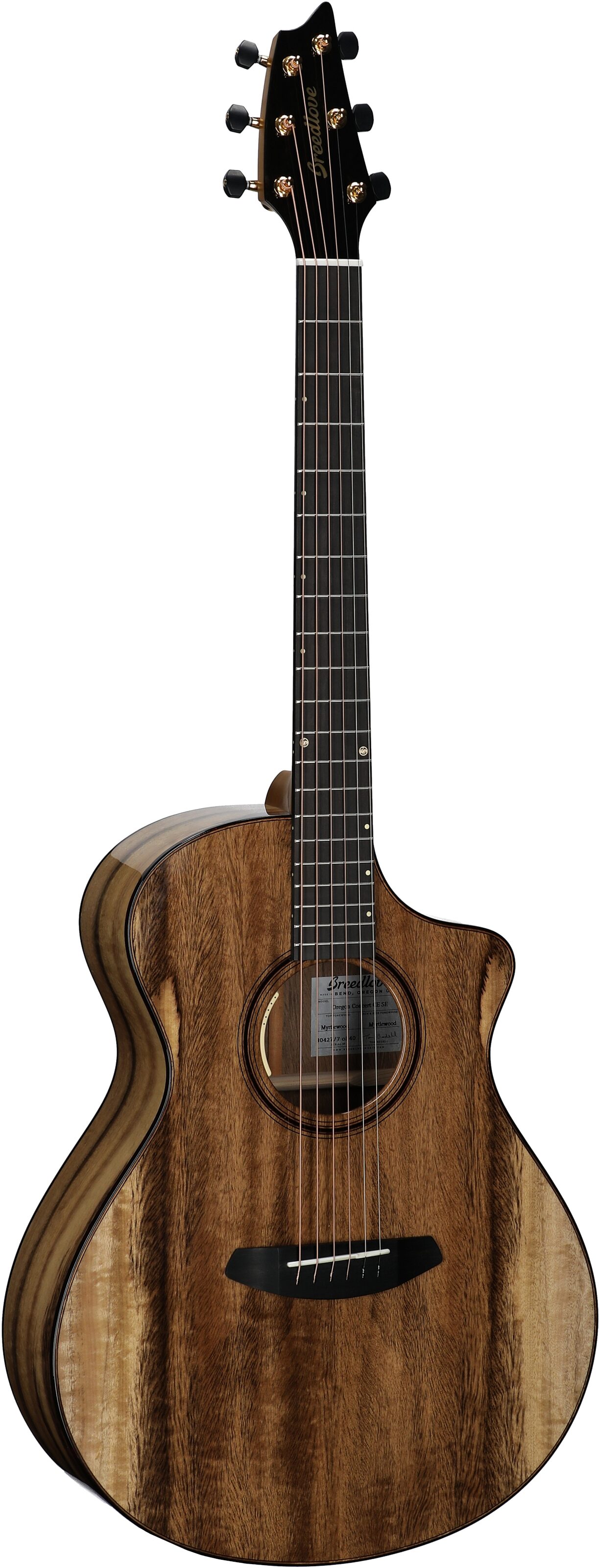 Breedlove Oregon Concert CE Myrtlewood-Myrtlewood SE Acoustic-Electric Guitar (with Case) 6 Breedlove Oregon Concert CE Myrtlewood-Myrtlewood SE Acoustic-Electric Guitar (with Case)