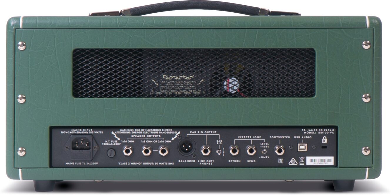 Blackstar St. James Jared James Nichols Head 50W 2 Blackstar St. James Jared James Nichols Head 50W