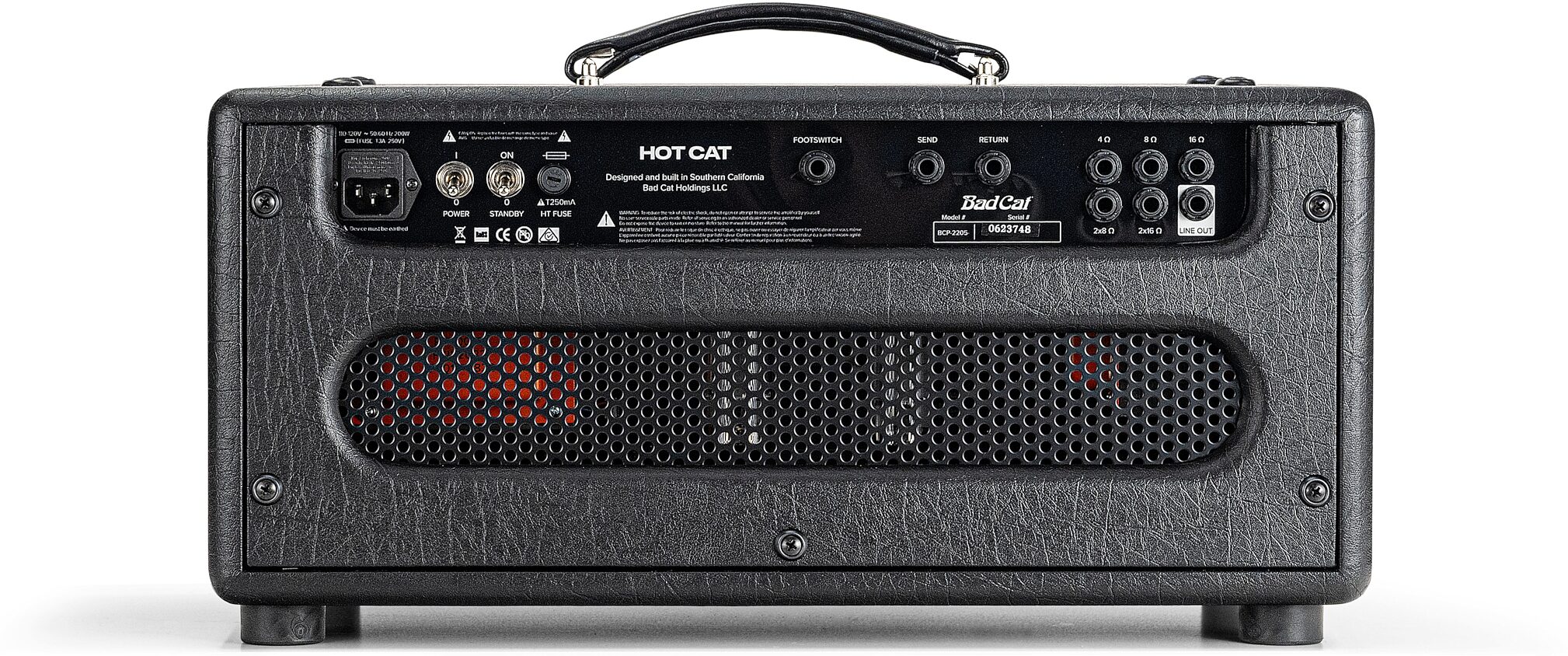 Bad Cat Hot Cat Guitar Amplifier Head (45 Watts) 4 Bad Cat Hot Cat Guitar Amplifier Head (45 Watts)