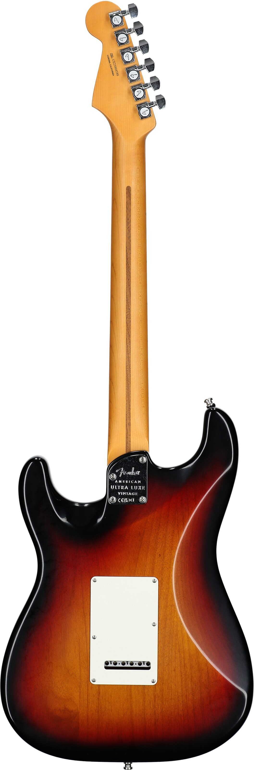 Fender American Ultra Luxe Vintage '50s Stratocaster Electric Guitar, with Maple Fingerboard (with Case) 4 Fender American Ultra Luxe Vintage '50s Stratocaster Electric Guitar, with Maple Fingerboard (with Case)