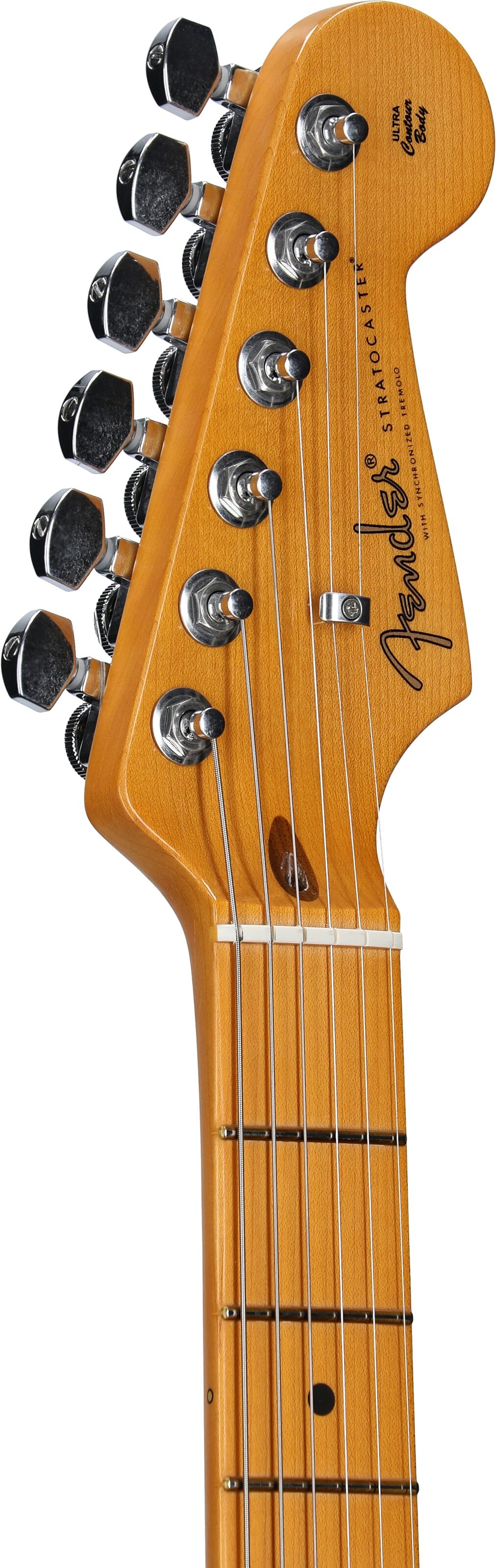 Fender American Ultra Luxe Vintage '50s Stratocaster Electric Guitar, with Maple Fingerboard (with Case) 5 Fender American Ultra Luxe Vintage '50s Stratocaster Electric Guitar, with Maple Fingerboard (with Case)