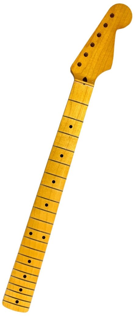 Allparts 21-Fret Maple Stratocaster Neck 2 Allparts 21-Fret Maple Stratocaster Neck