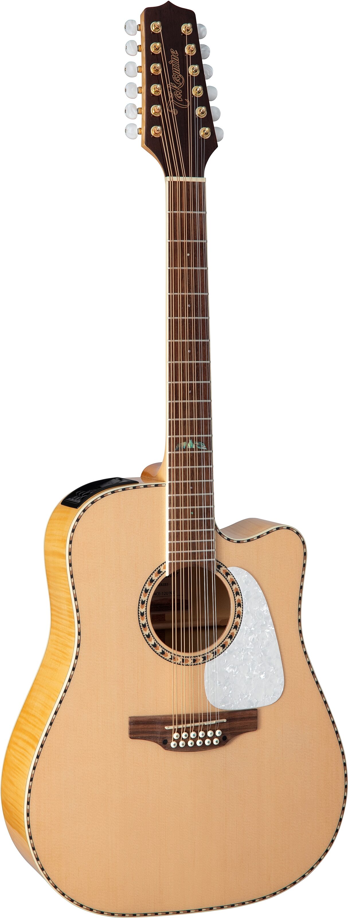 Takamine GD74CE-12 Acoustic-Electric Guitar, 12-String (with Gig Bag) 1 Takamine GD74CE-12 Acoustic-Electric Guitar, 12-String (with Gig Bag)