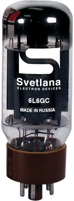 Svetlana Russian 6L6GC Power Amplifier Tube