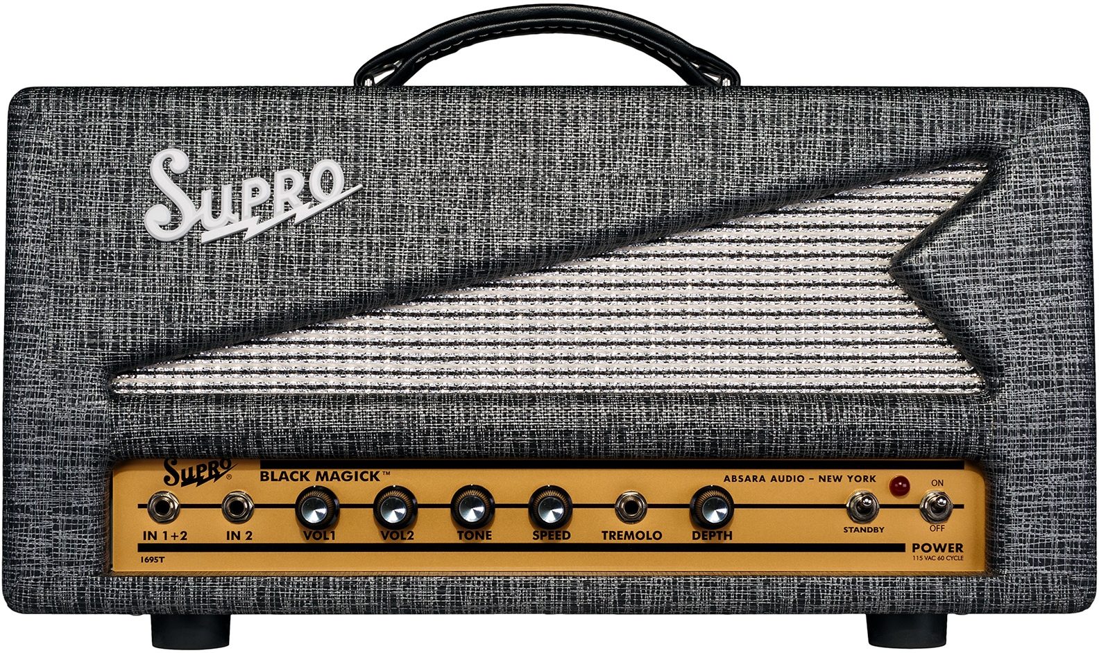 Supro Black Magick Tube Guitar Amplifier Head (25 Watts)