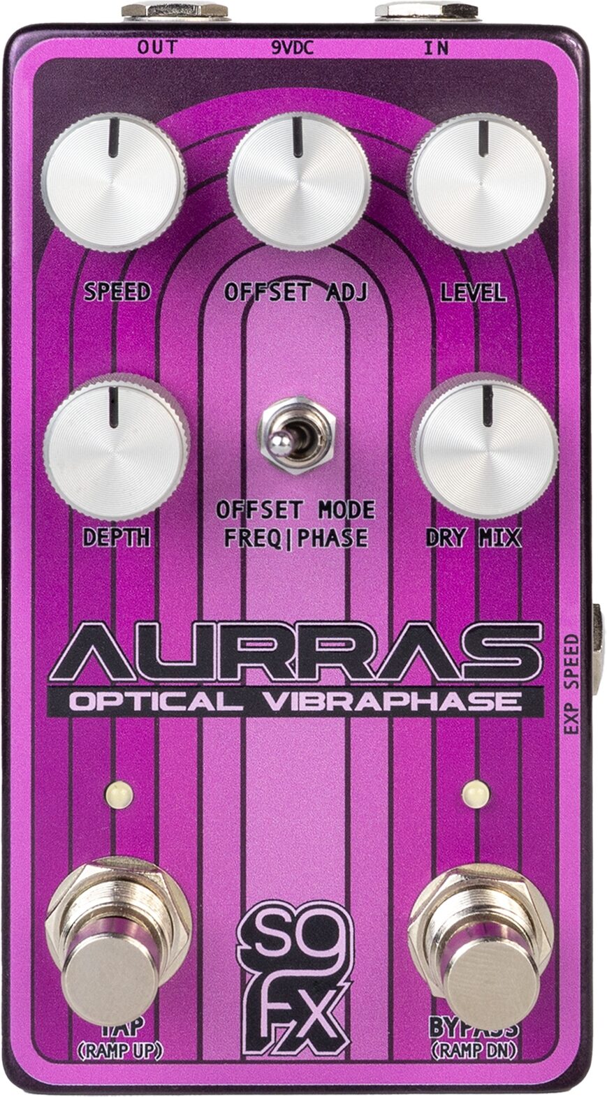 Solid Gold FX Aurras Optical Vibraphase Pedal 2 Solid Gold FX Aurras Optical Vibraphase Pedal