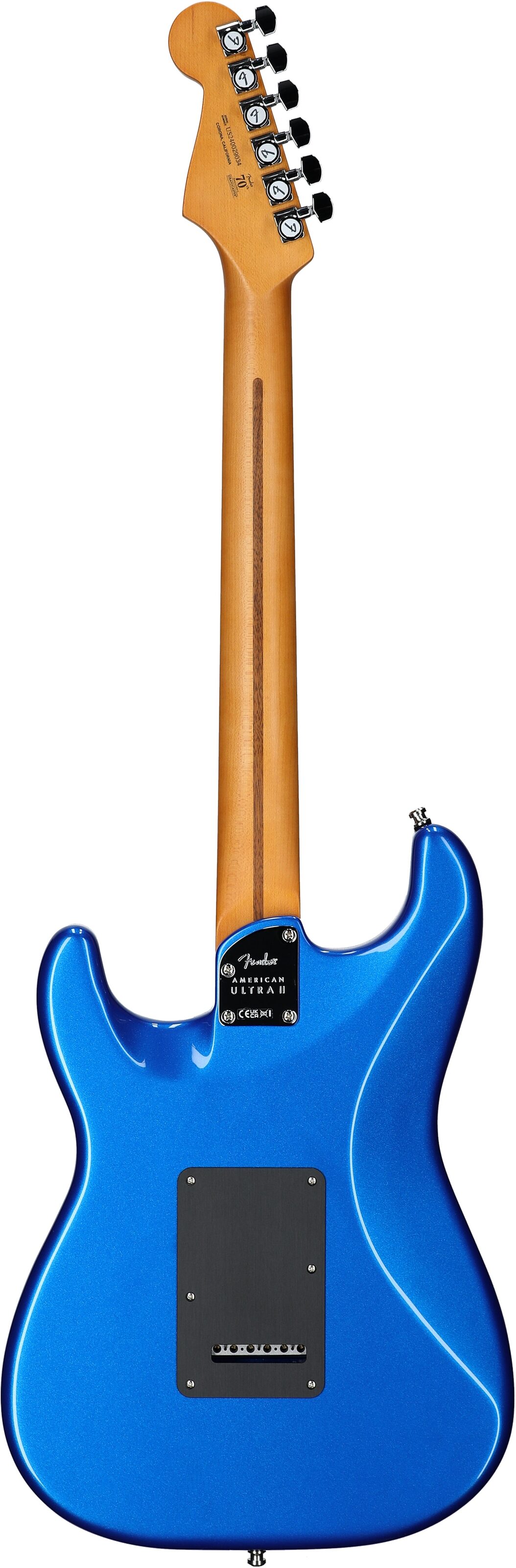 Fender American Ultra II Stratocaster Electric Guitar, Ebony Fingerboard (with Case) 3 Fender American Ultra II Stratocaster Electric Guitar, Ebony Fingerboard (with Case)