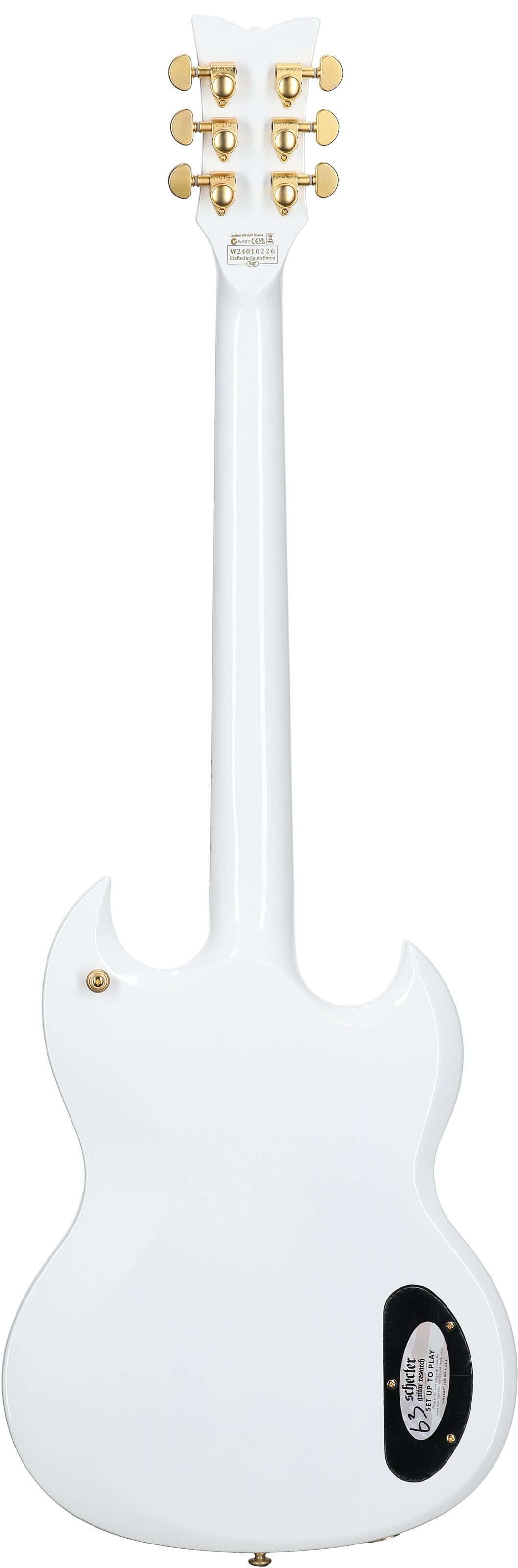 Schecter Zacky Vengeance H6LLYW66D Electric Guitar, Left-Handed 4 Schecter Zacky Vengeance H6LLYW66D Electric Guitar, Left-Handed