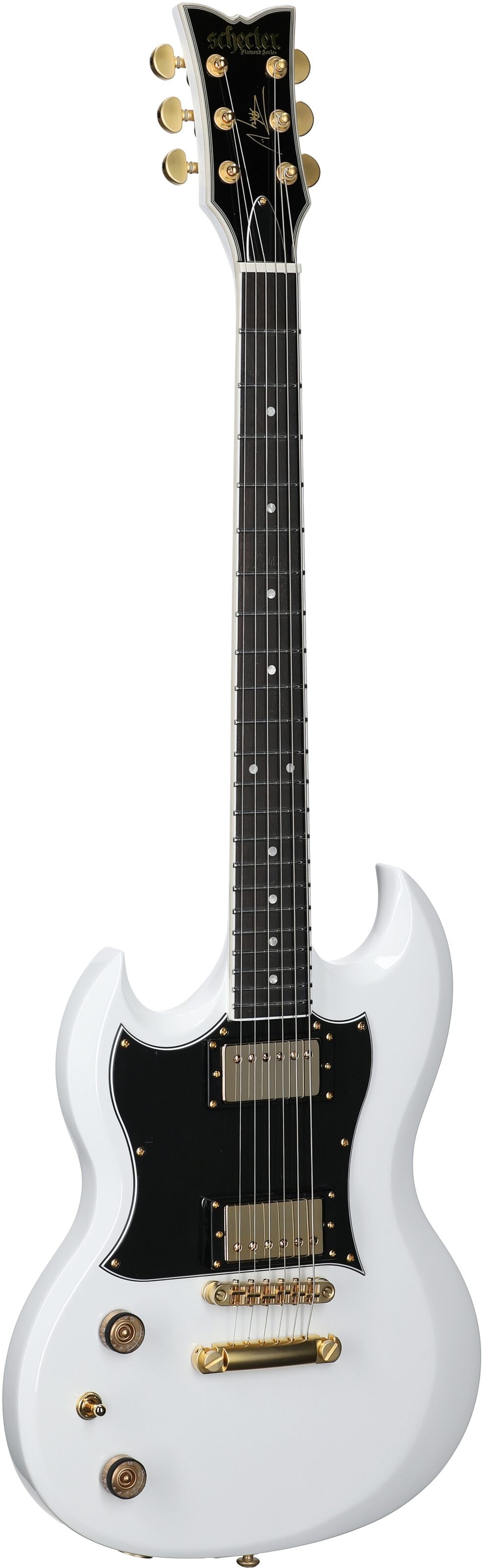Schecter Zacky Vengeance H6LLYW66D Electric Guitar, Left-Handed 6 Schecter Zacky Vengeance H6LLYW66D Electric Guitar, Left-Handed