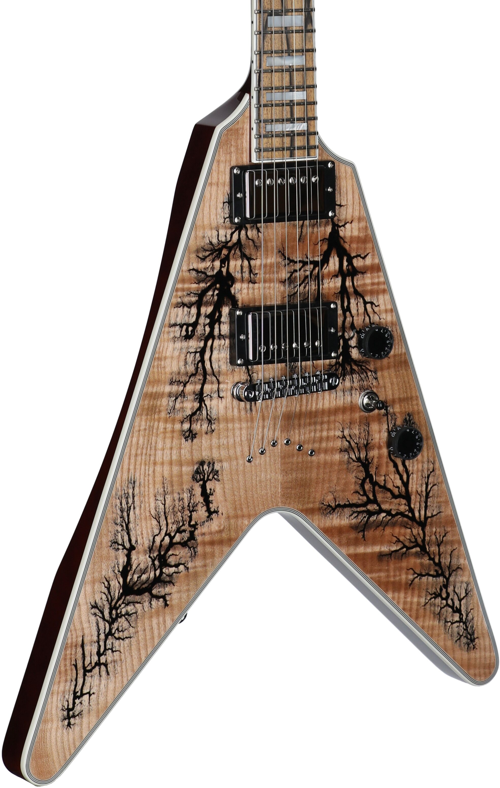 Schecter V-1 Electro-Resin Electric Guitar 1 Schecter V-1 Electro-Resin Electric Guitar