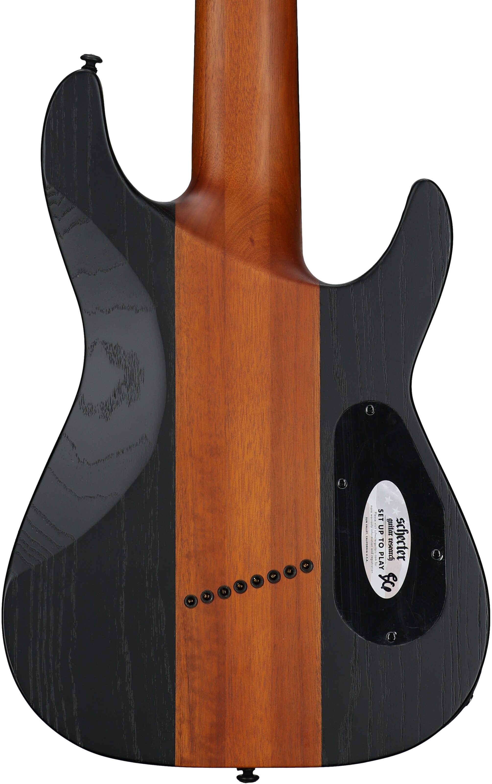Schecter Rob Scallon C-8 Multi-Scale Electric Guitar, Left Handed