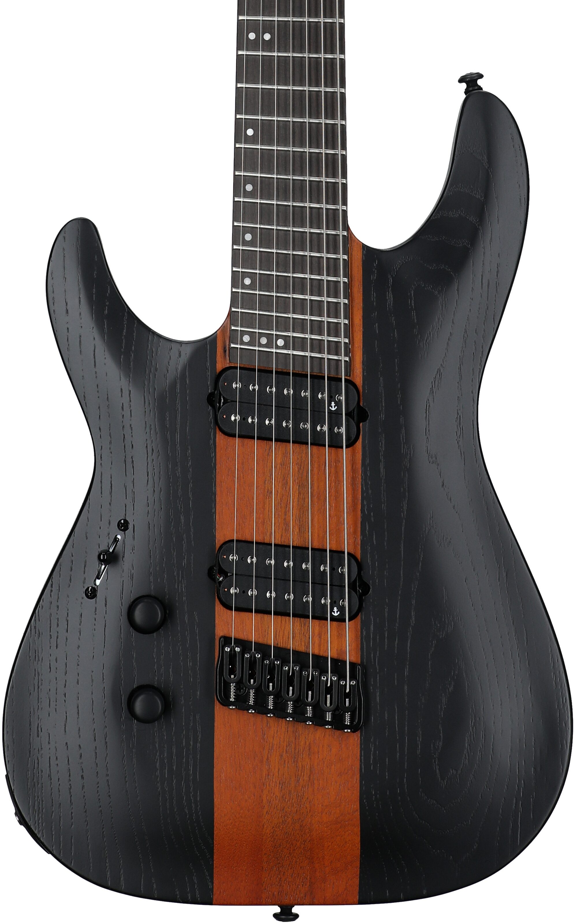 Schecter Rob Scallon C-7 Multi-Scale Electric Guitar, 7-String, Left-Handed