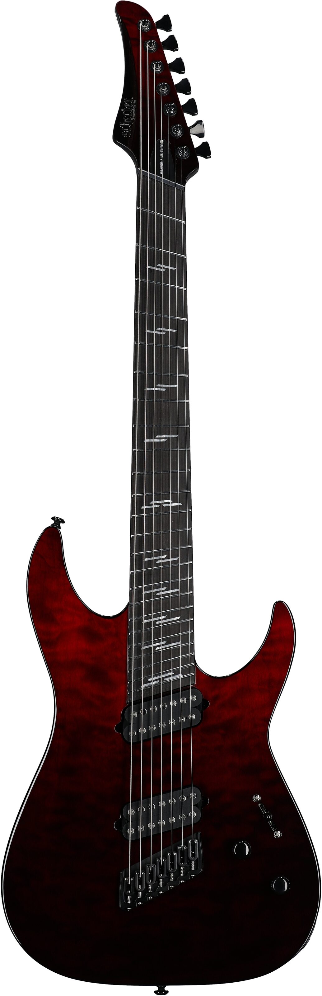Schecter Reaper 7 Elite Multiscale Electric Guitar, 7-String 2 Schecter Reaper 7 Elite Multiscale Electric Guitar, 7-String