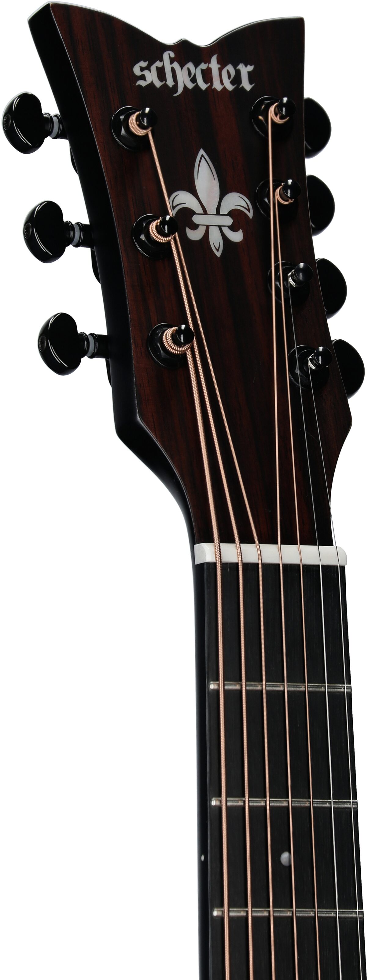 Schecter Regulo Caro-7 Acoustic-Electric Guitar 4 Schecter Regulo Caro-7 Acoustic-Electric Guitar