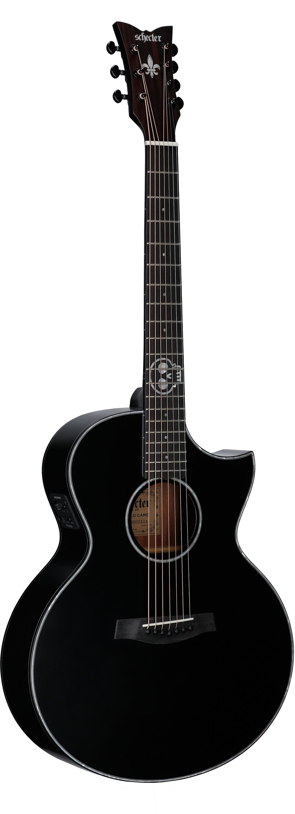 Schecter Regulo Caro-7 Acoustic-Electric Guitar 6 Schecter Regulo Caro-7 Acoustic-Electric Guitar