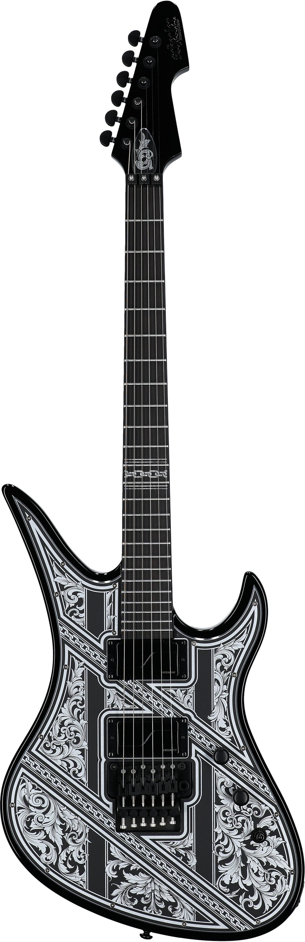 Schecter Avenger FR Przym Palladium Electric Guitar 2 Schecter Avenger FR Przym Palladium Electric Guitar