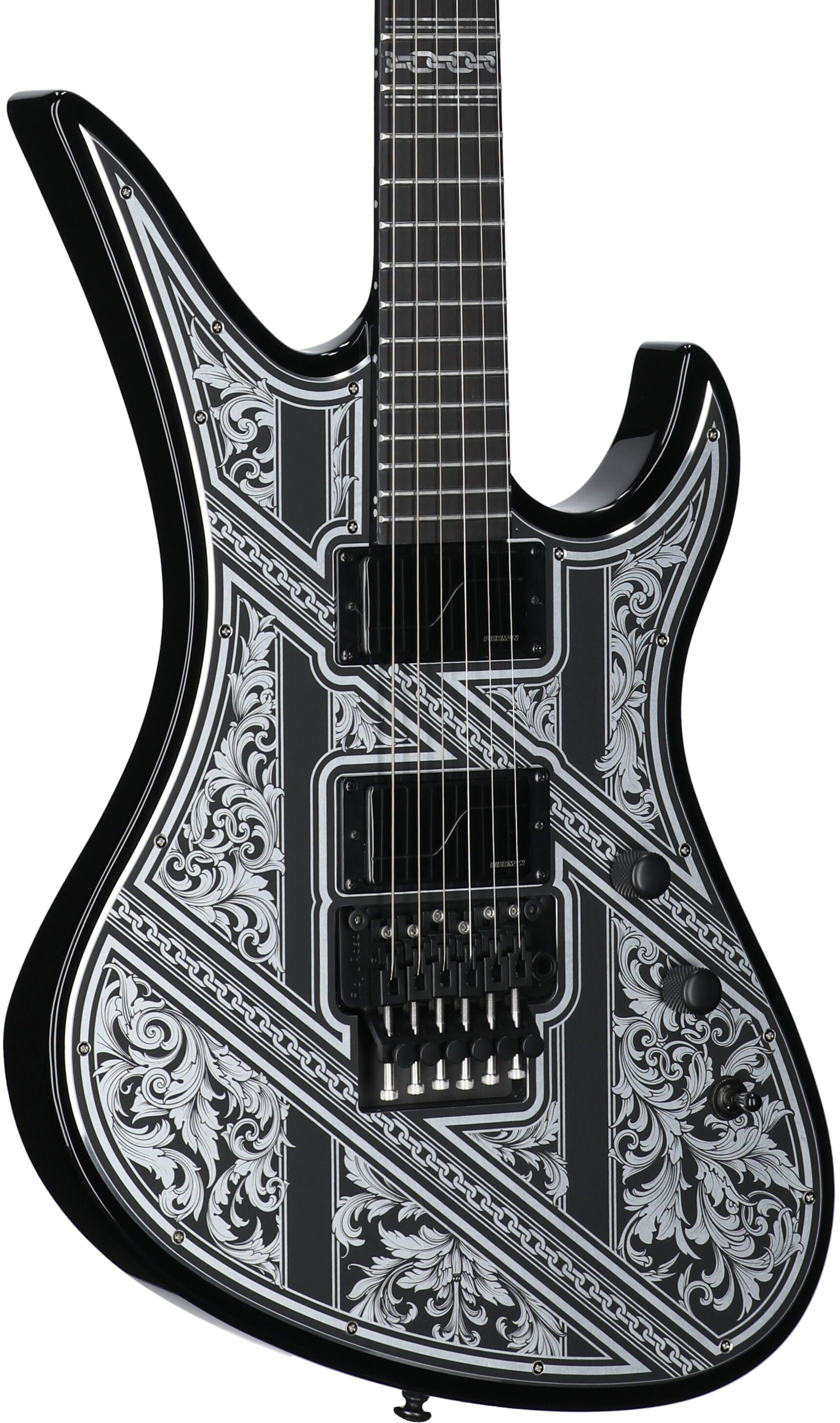 Schecter Avenger FR Przym Palladium Electric Guitar 3 Schecter Avenger FR Przym Palladium Electric Guitar