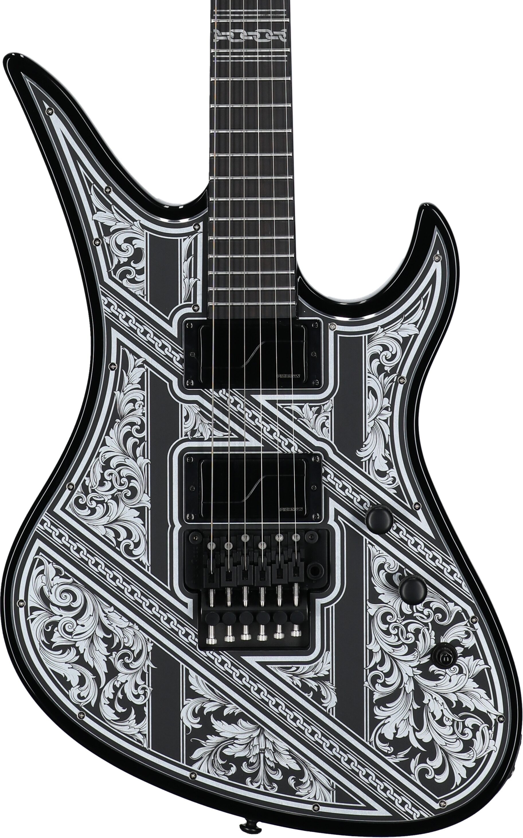 Schecter Avenger FR Przym Palladium Electric Guitar 1 Schecter Avenger FR Przym Palladium Electric Guitar