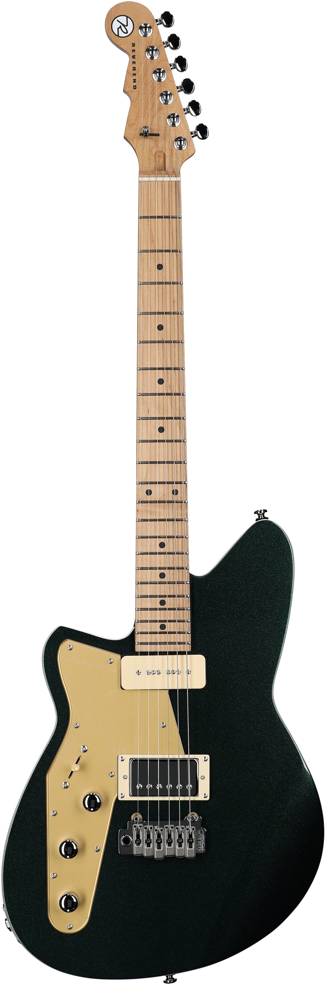 Reverend Double Agent W Electric Guitar, Left-Handed 2 Reverend Double Agent W Electric Guitar, Left-Handed