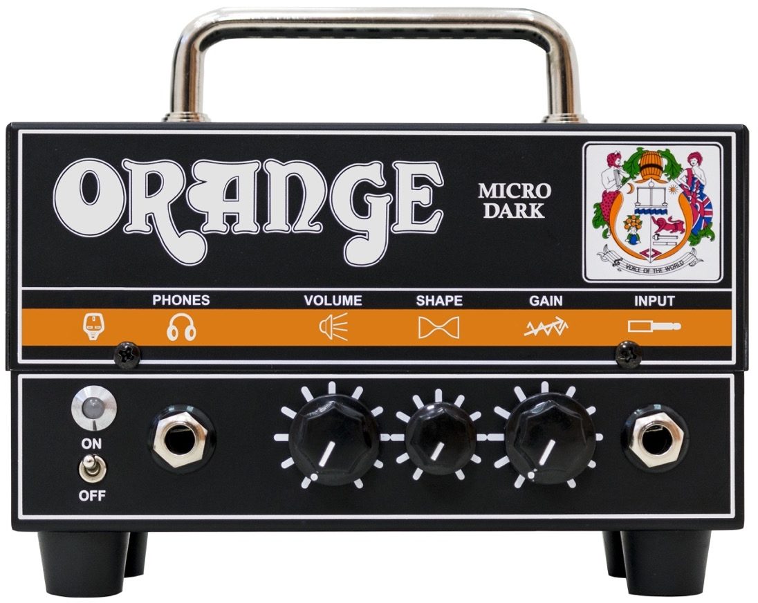 Orange Micro Dark Terror Mini Guitar Amplifier Head (20 Watts)