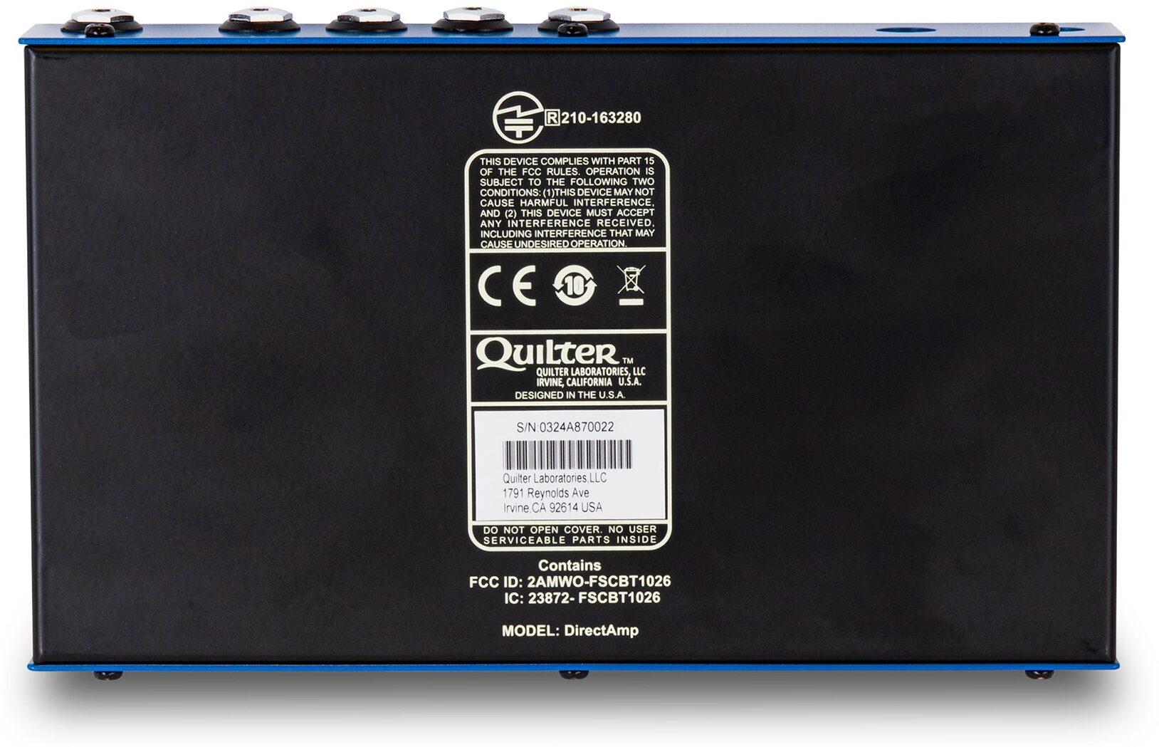 Quilter DirectAmp Guitar Interface 6 Quilter DirectAmp Guitar Interface