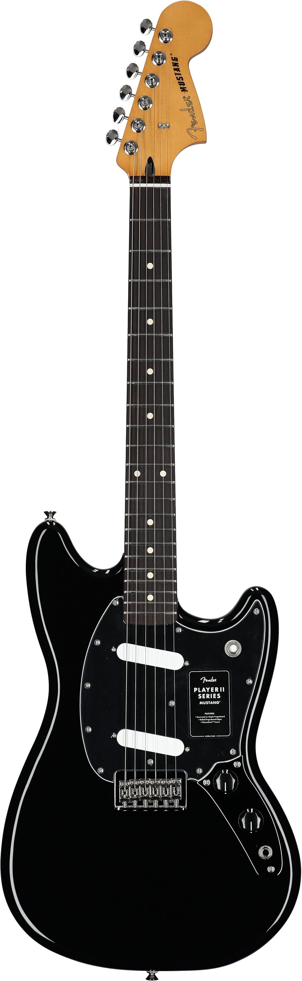 Fender Player II Mustang Electric Guitar, with Rosewood Fingerboard 1 Fender Player II Mustang Electric Guitar, with Rosewood Fingerboard
