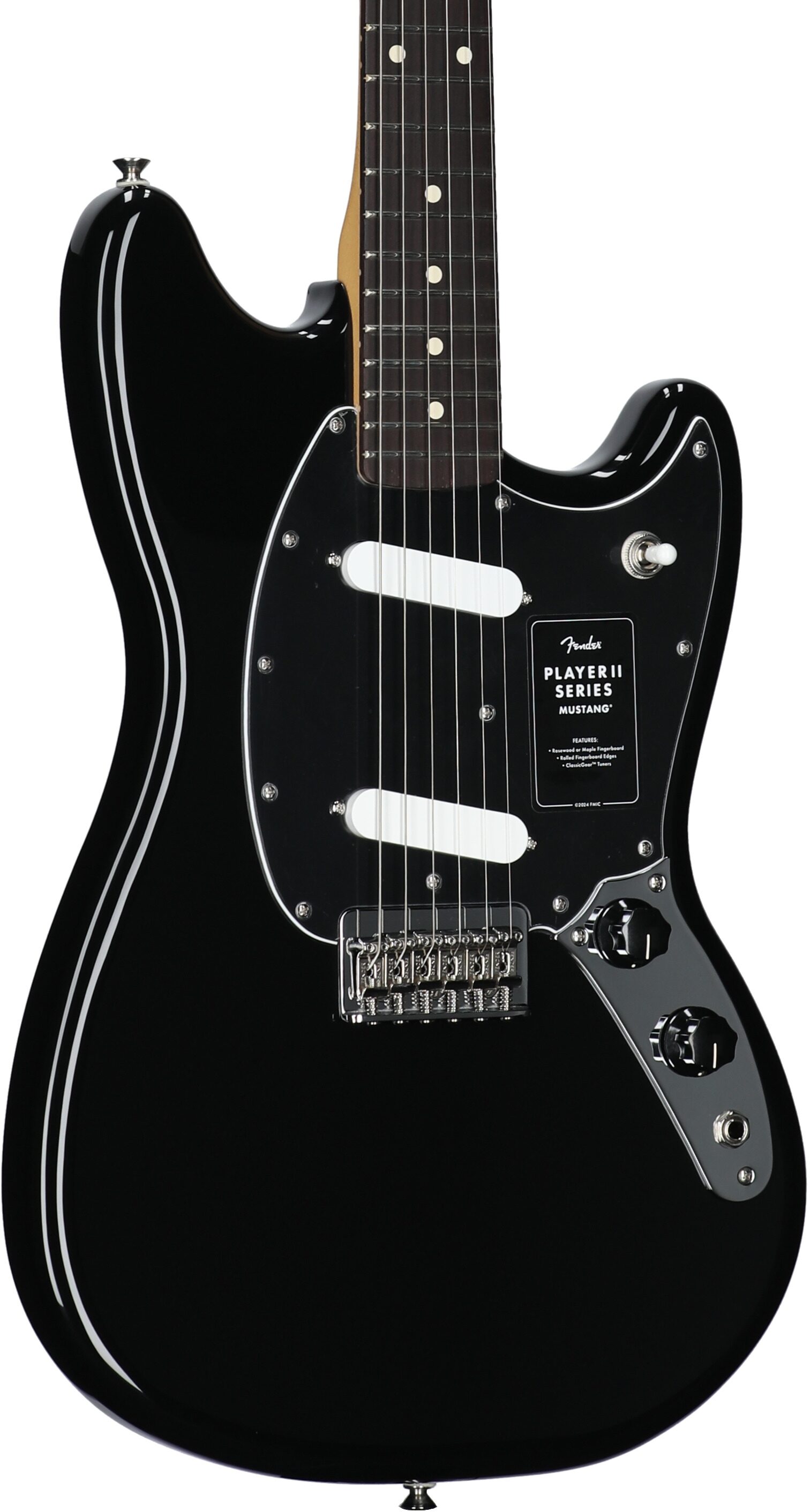 Fender Player II Mustang Electric Guitar, with Rosewood Fingerboard 2 Fender Player II Mustang Electric Guitar, with Rosewood Fingerboard